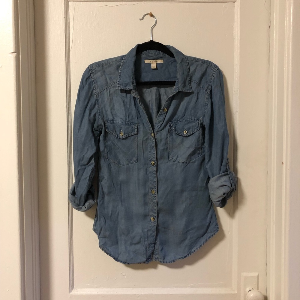 Button-up Jean Shirt